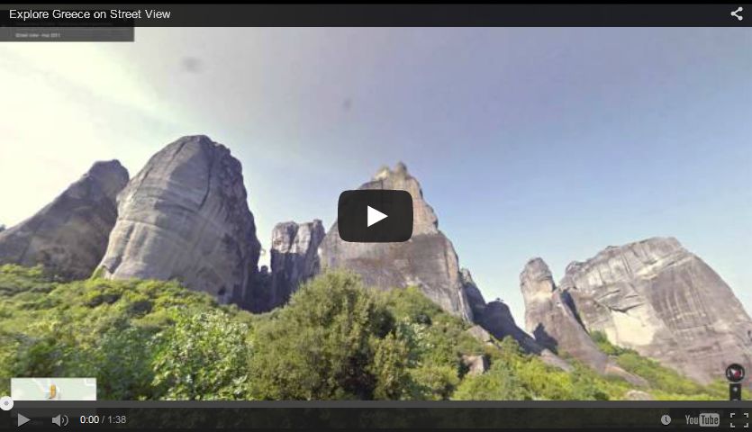 Explore Greece on Street View