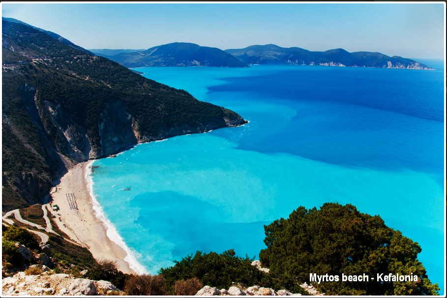 Myrtos beach, Kefalonia