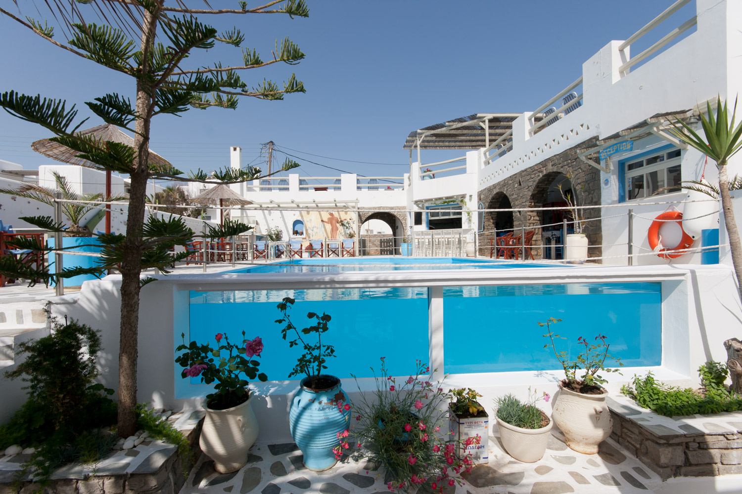 Captain Dounas Hotel on Paros island, Greece
