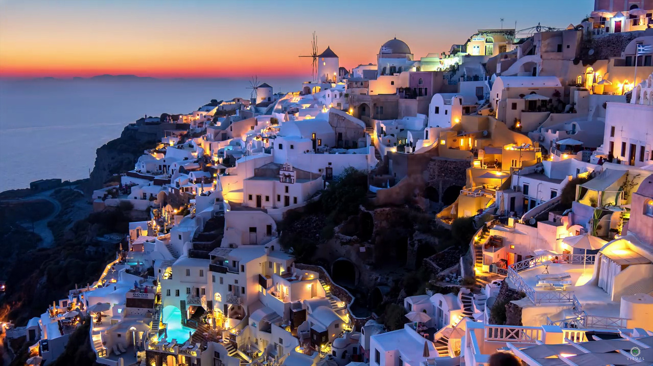 Santorini, a time lapse Adventure