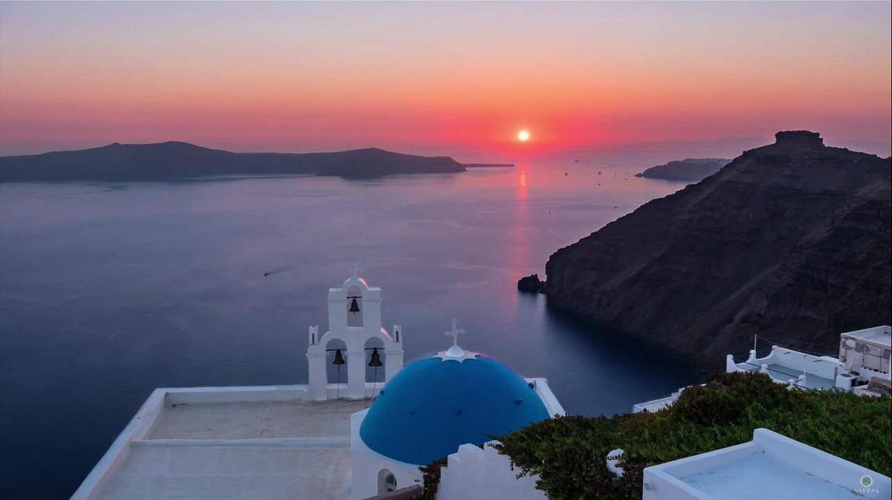 Santorini, a time lapse Adventure