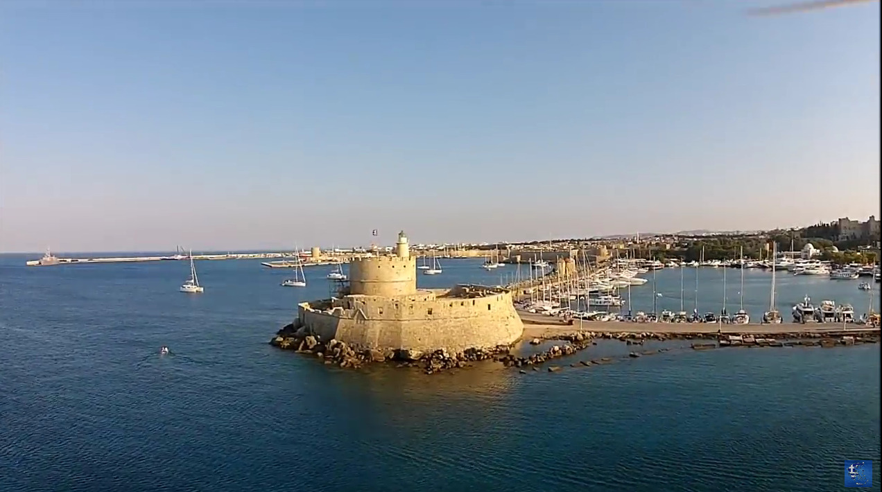 Rhodes from above