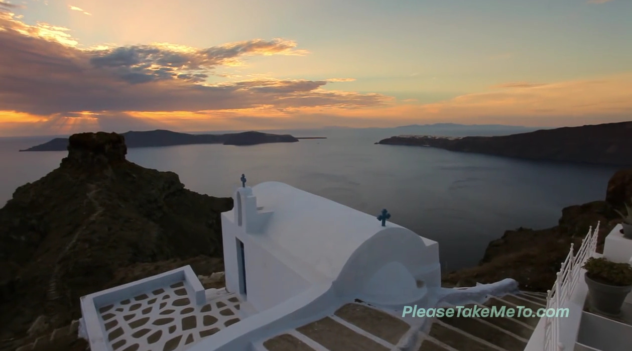 Fira, Santorini, Greek Islands, 1080 HD