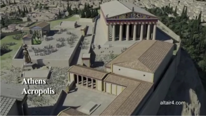 Athens Acropolis 3D presentation ☼ ‪#Greece