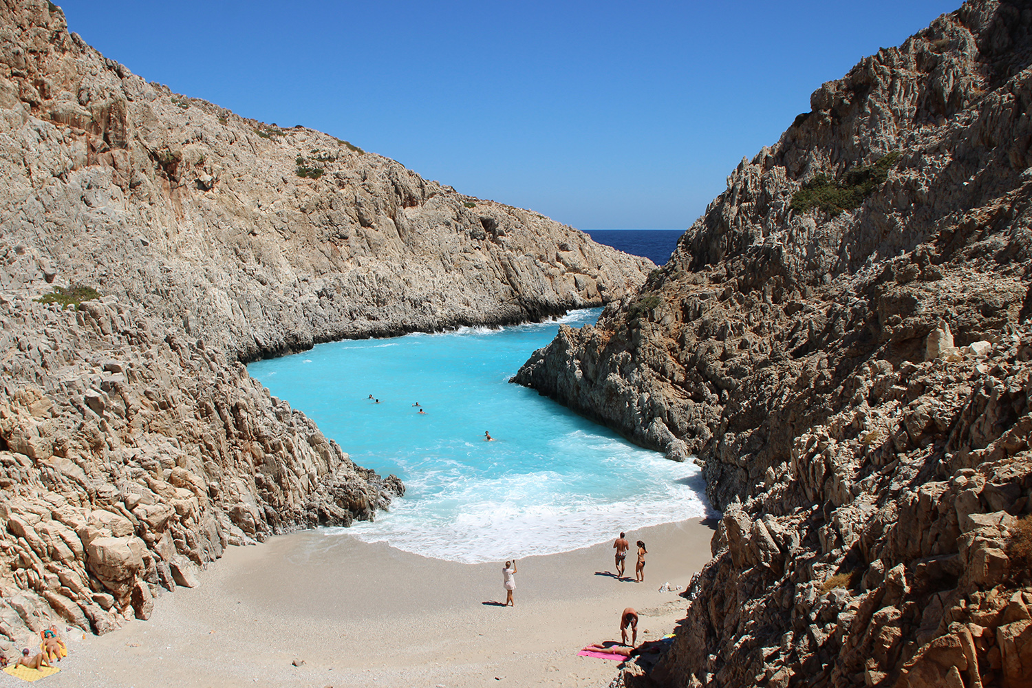 Seitan Limania beach Chania Crete