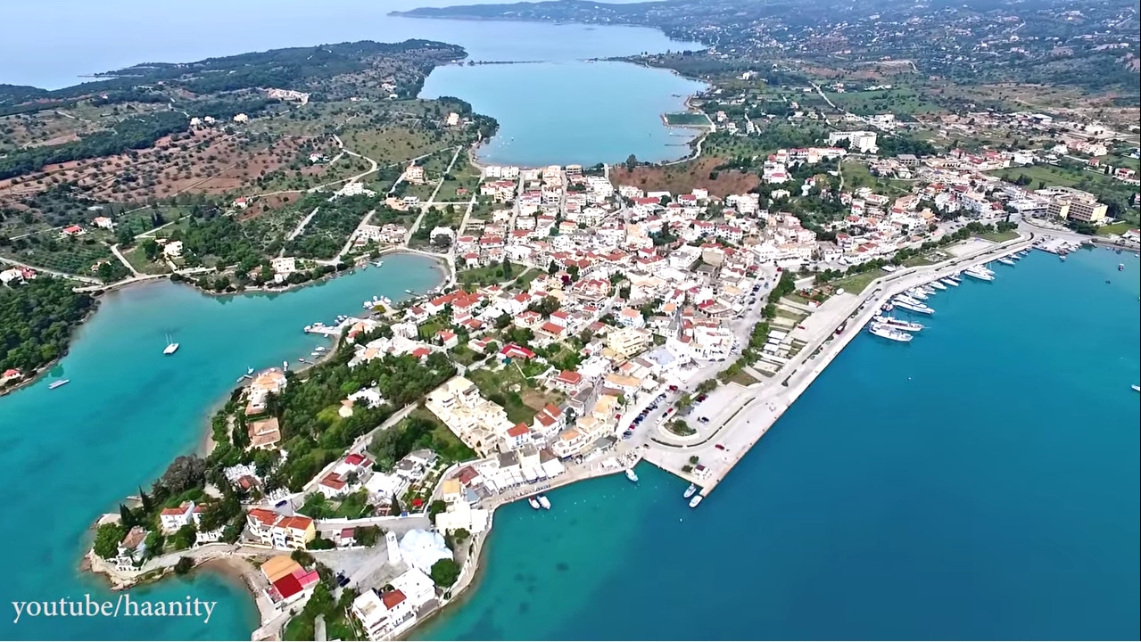 Πόρτο Χέλι από drone