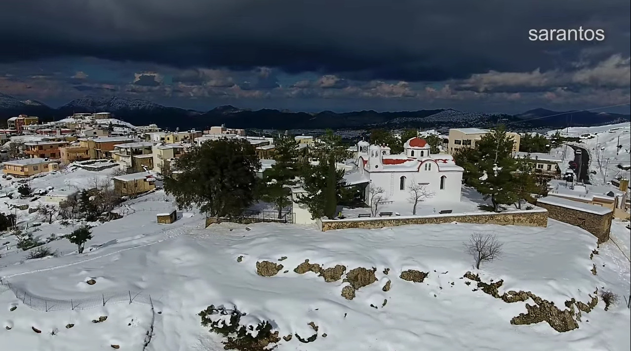 Ένα drone ”διηγείται” από τον Ψηλορείτη…