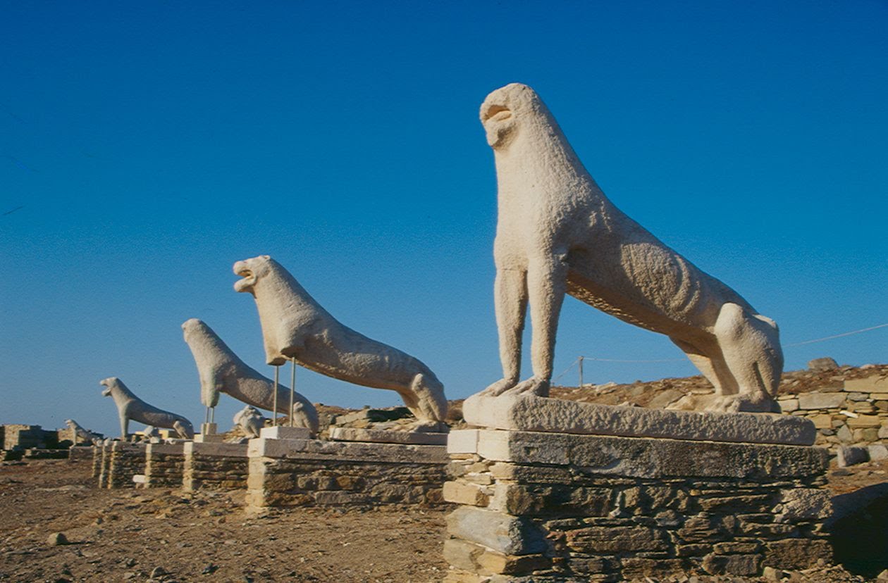 Delos The Island of Gods, Apollo, Unesco Heritage, Drone