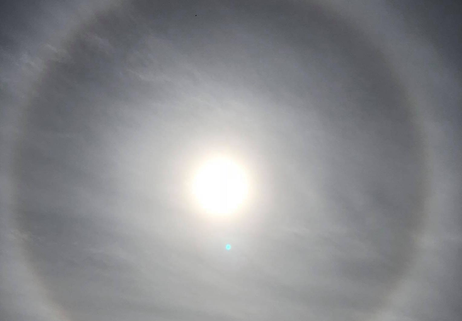 A circular rainbow