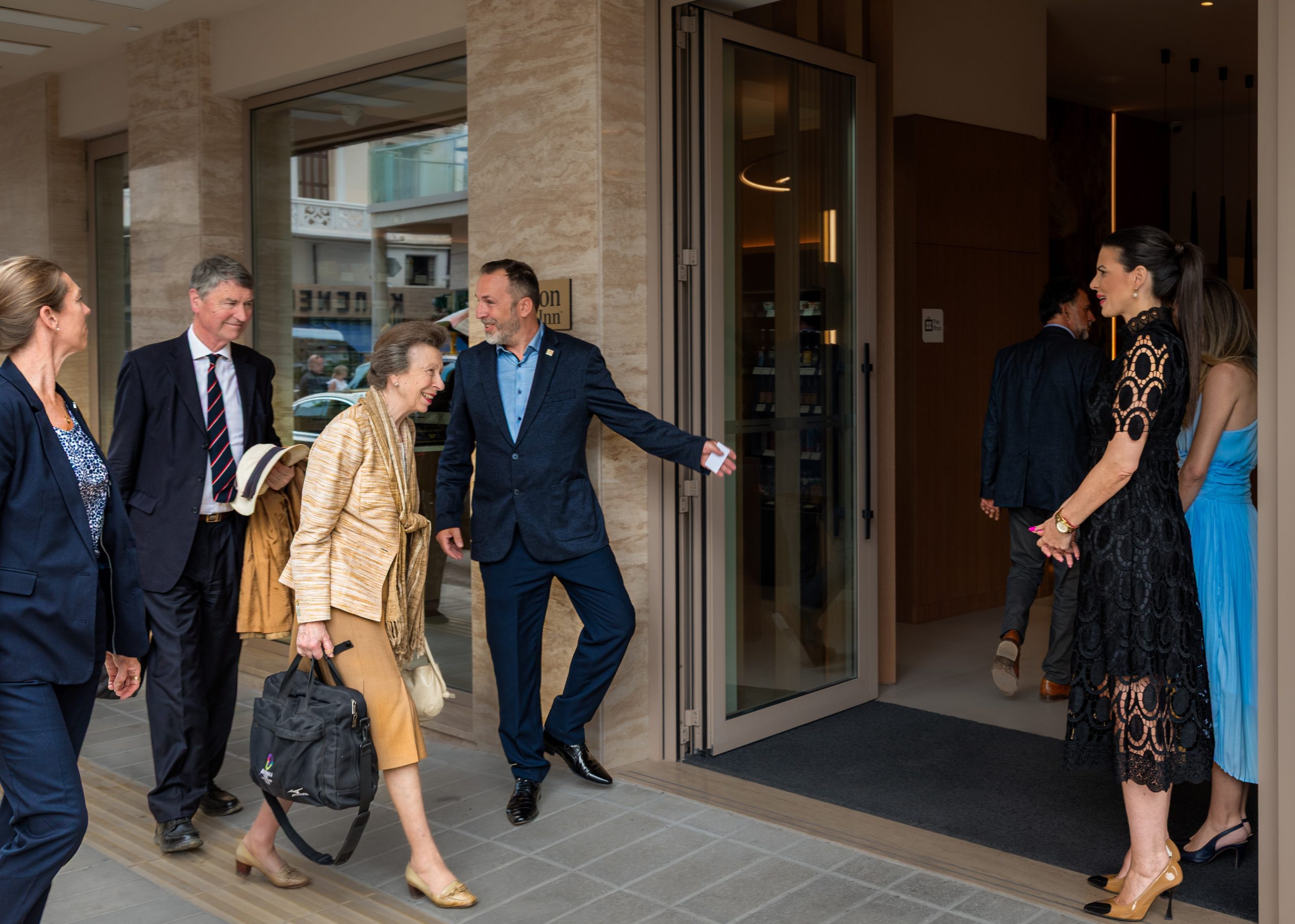 Hilton Garden Inn Chania City Hosts Princess Anne for Historic Anniversary