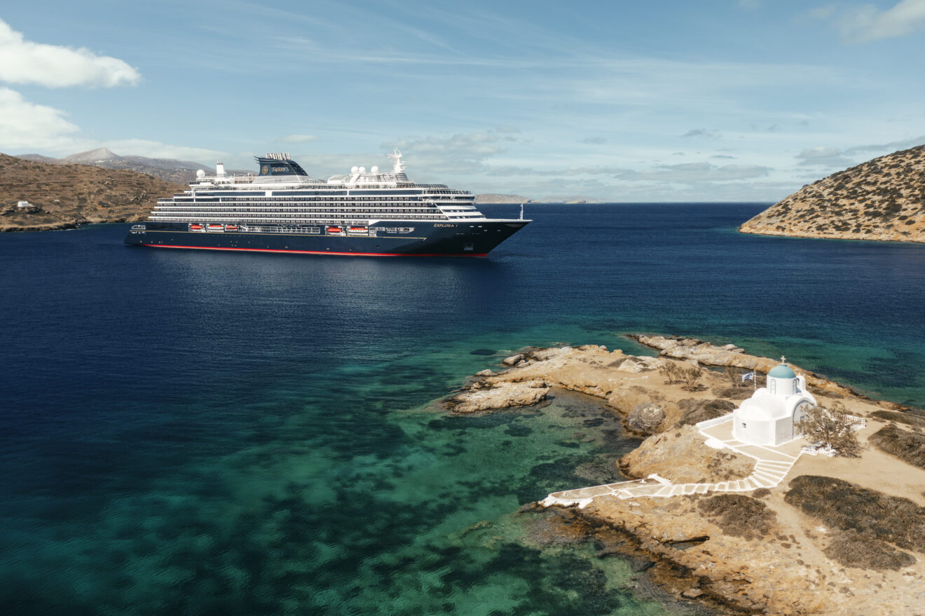 Η Explora Journeys εμπλουτίζει τα ελληνικά της δρομολόγια με την Πύλο και την Αμοργό